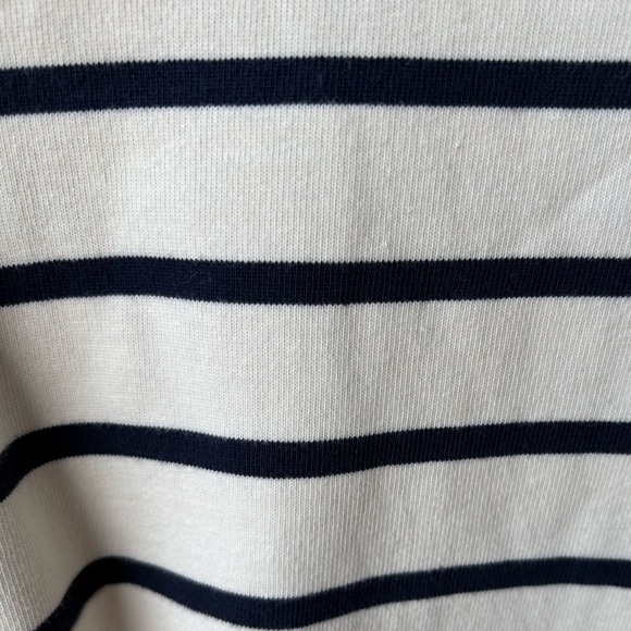 J. McLaughlin Sylvia Boatneck Breton Stripe Shift Dress Size Medium - Picture 5 of 11